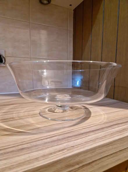 Photo of free Large glass bowl (Shepshed LE12) #2