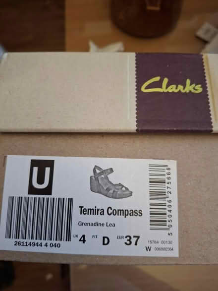 Photo of free Clarkes Leather Sandals Size 4 (M32 Stretford) #2