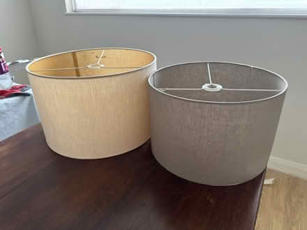 Photo of free 4 Ceiling lampshades (West Dulwich, SE21) #2