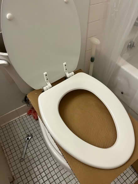 Photo of free Toilet seat for elongated bowl (Shepard Rd and Alton) #2