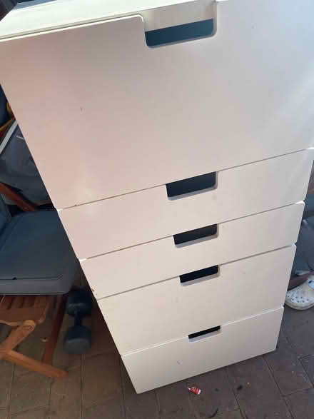 Photo of free IKEA 5 drawers (DH2 2 tj) #2