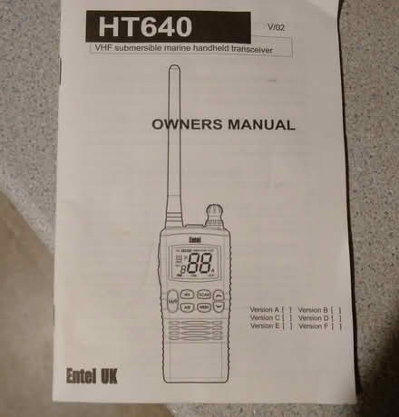 Photo of free Marine transceiver (Emsworth PO10) #1