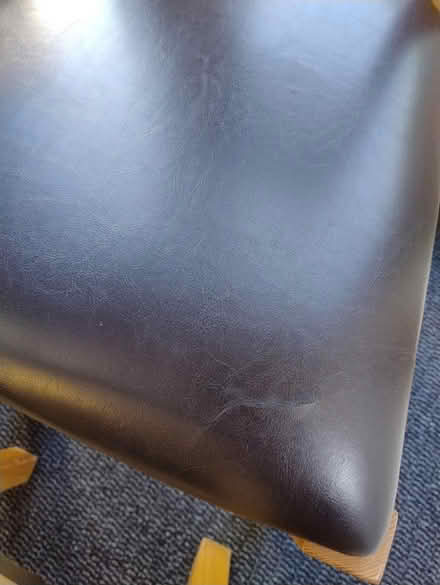 Photo of free 4 Solid oak dining chairs (S8 woodseats Sheffield) #2