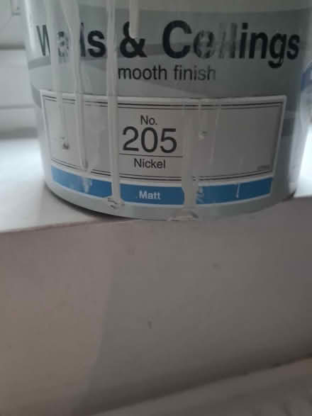 Photo of free 2 litres of grey vinyl matt (Hayes BR2) #1