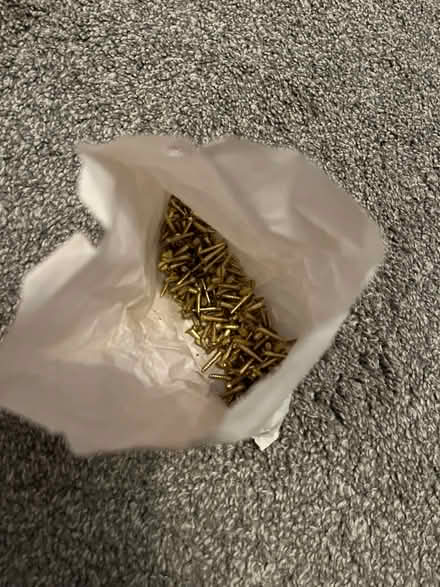 Photo of free Small brass screws (Newton Mearns G77) #1