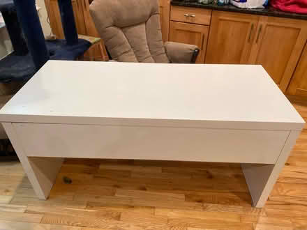 Photo of free White IKEA desk (Highland Avenue near hospital) #2