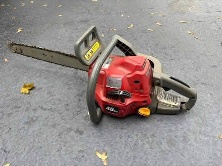 Photo of free Homelite 46cc Chainsaw (Holmdel Park) #1