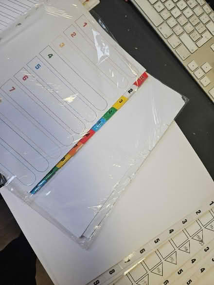 Photo of free Folder dividers (Chiswick W4) #3