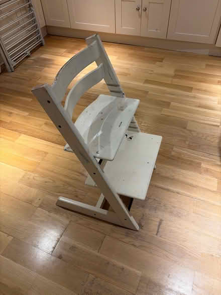 Photo of free Stokke wooden toddler / child chair (Battersea Wandsworth SW11) #1
