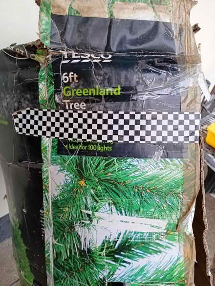 Photo of free Christmas Tree, artificial (Llanidloes) #2