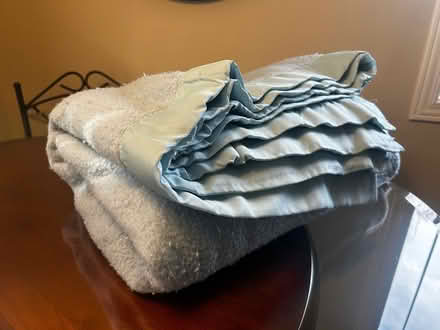 Photo of free Large Blue Blanket (Near Albion & Walkley.) #1