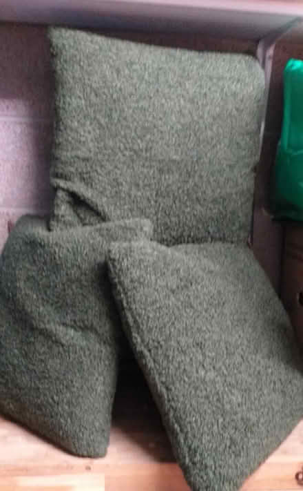 Photo of free 3 Covered Cushions (Litchard, Bridgend CF31) #1
