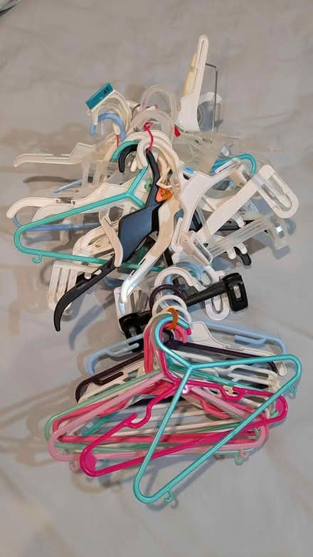 Photo of free Kids/baby clothes hangers (Quentin and Euclid) #1