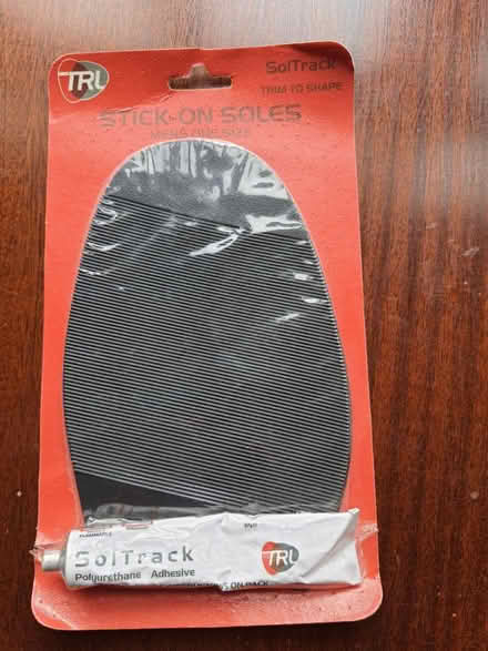 Photo of free Gents stick on shoe soles (Stroud central) #1