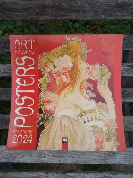 Photo of free Used Art Nouveau Posters calendar for crafts (Willingdon BN20) #1