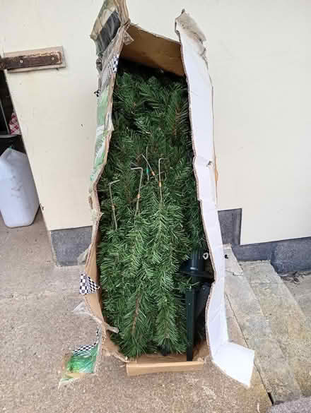 Photo of free Christmas Tree, artificial (Llanidloes) #1