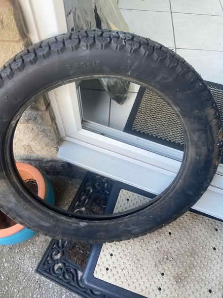 Photo of free Motor Bike Tyre? (Prescot Merseyside) #1