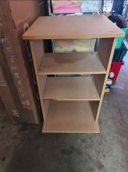 Photo of free Sturdy Wooden Shelved Unit (Bovingdon) #1