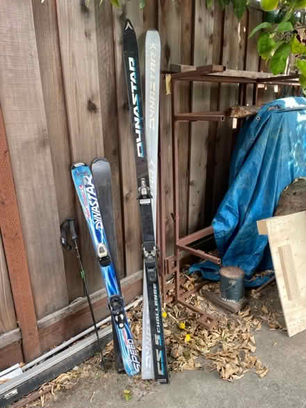 Photo of free 2 pairs of skis (Washington Park) #1