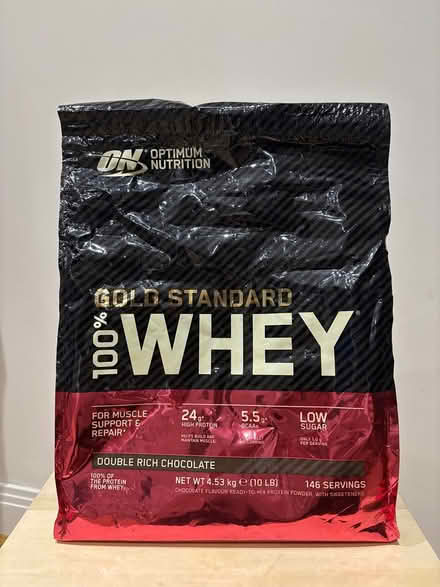 Photo of free Chocolate protein powder 1.3kg (Amersham HP6) #1