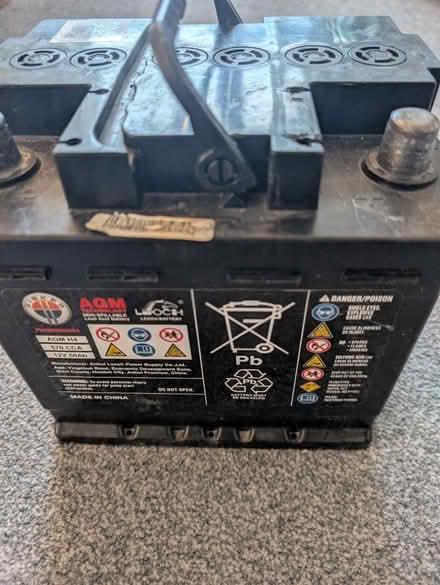 Photo of free Car battery (Southsea PO5) #1