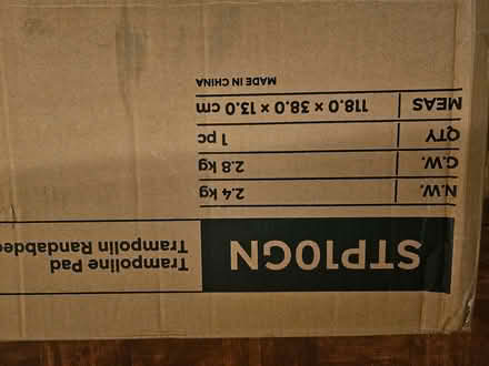 Photo of free Trampoline pad cover (Mortimers Cross HR6) #2