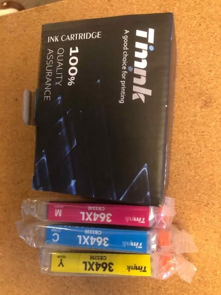 Photo of free 364xl print cartridge’s for HP printer (Hardwicke Green GL2) #1