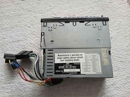 Photo of free JVC car radio/ cd (Glenfield LE3) #2
