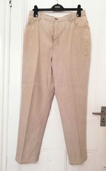Photo of free Women's M&S Linen Trousers- size 18 (NW10) #2