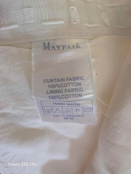 Photo of free Lined cotton curtains (Seaton Delaval NE25) #2