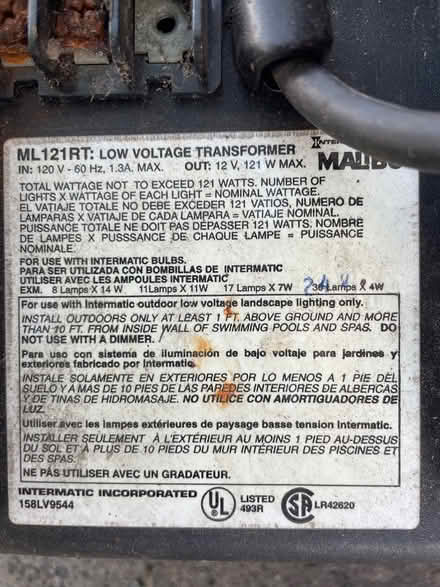 Photo of free Low Voltage Transformer & Timer (Alta vista / riverside) #3