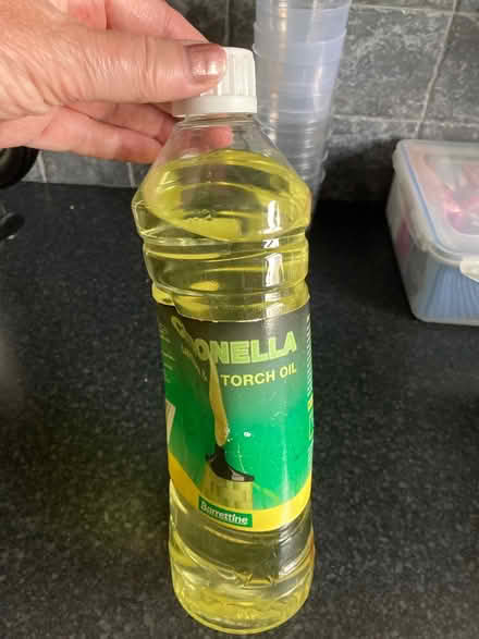 Photo of free Citronella lantern and torch oil (Wickford, Essex SS11) #1