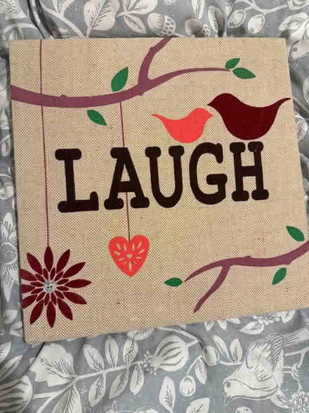 Photo of free Live Love Laugh canvas pictures (Carshalton) #4