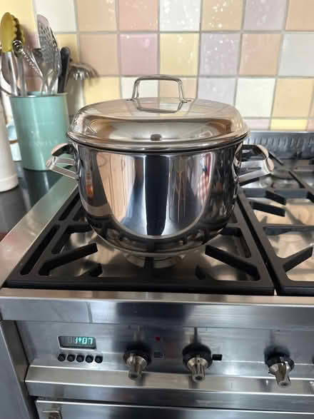 Photo of free Stainless steel casserole (Camberley GU15) #1