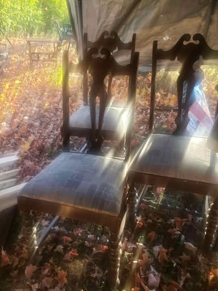 Photo of free Chairs x3 (399 river rd) #1