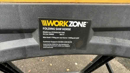 Photo of free Pair of trestles. Used (Bingley BD16) #3