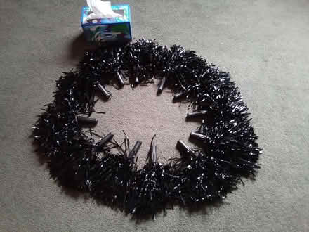 Photo of free 12 black pom poms (Fontenaix subdiv., Naperville) #1