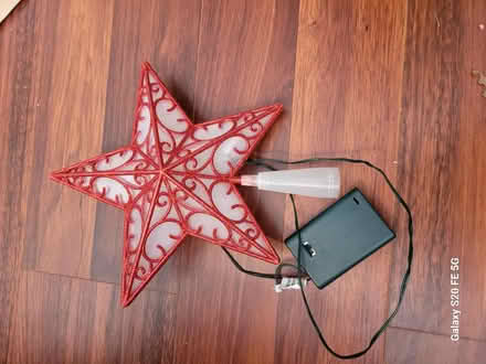 Photo of free Battery LED Star tree topper (Aiken near Citizen's Park) #1