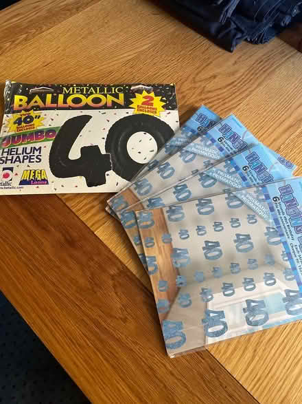 Photo of free 40th birthday decorations (LD8 2) #1