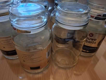 Photo of free 6 Empty Coffe Jars + Lids (M32 Stretford) #1