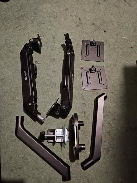 Photo of free Eveo dual screen/monitor mount (Mortimers Cross HR6) #1