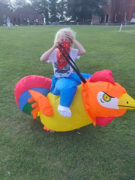 Photo of free Inflatable 'evil chicken' costume (Cambridge, CB5) #1