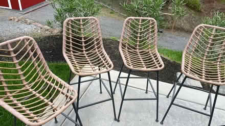 Photo of free Outdoor barstools (Santa Rosa, Wikiup) #2
