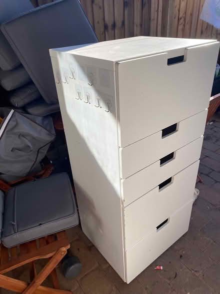 Photo of free IKEA 5 drawers (DH2 2 tj) #1