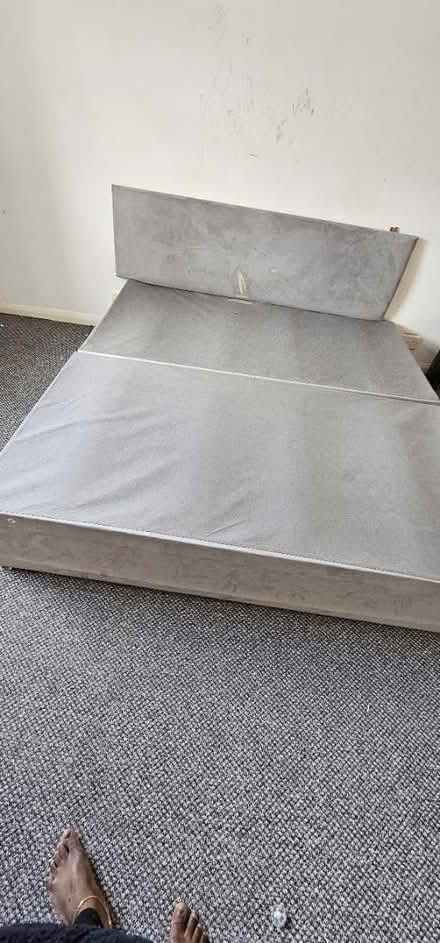 Photo of free Superking bed base and headboard (Castleton OL11) #1