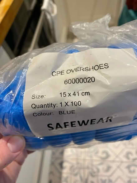 Photo of free Shoe covers (Cricklewood NW2) #2