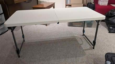 Photo of free Folding table (Manor Park, Washington, DC) #1