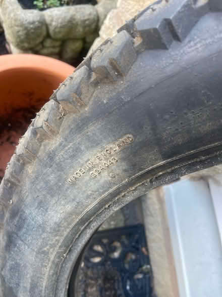 Photo of free Motor Bike Tyre? (Prescot Merseyside) #2