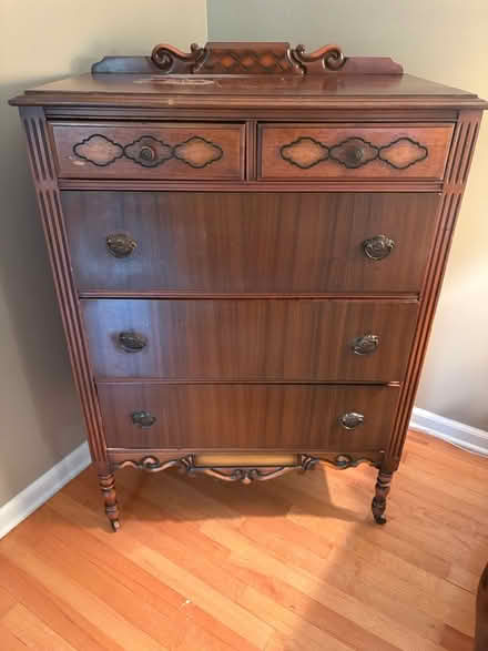 Photo of free Antique Dresser (Holmdel Park) #1