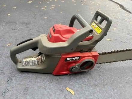 Photo of free Homelite 46cc Chainsaw (Holmdel Park) #2